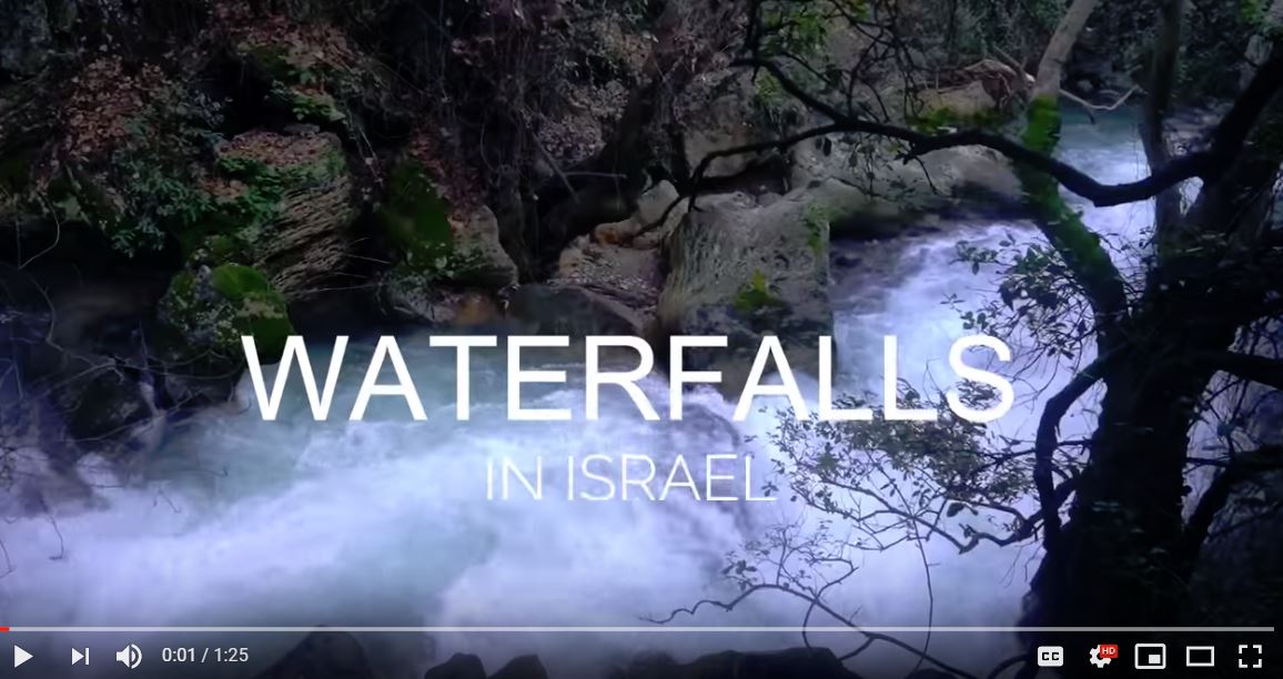 waterfalls in Israel